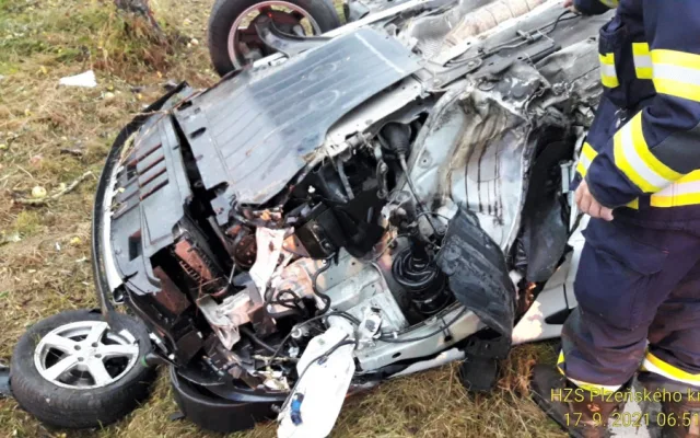 Motorista havaroval s autem bez povinného ručení, nehoda se mu pořádně prodraží