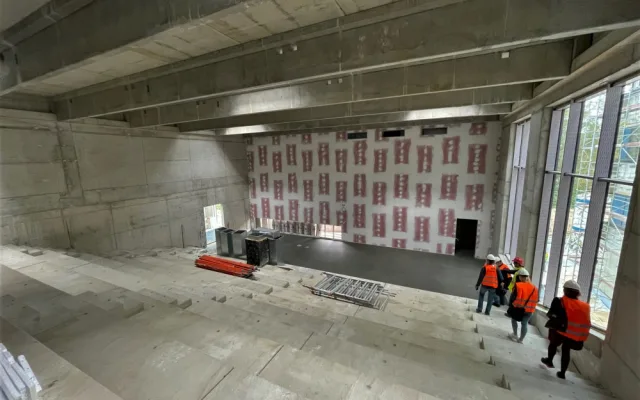 Největší posluchárna bude mít kapacitu 300 studentů