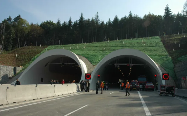 Dokončení stabu tunelu Valík