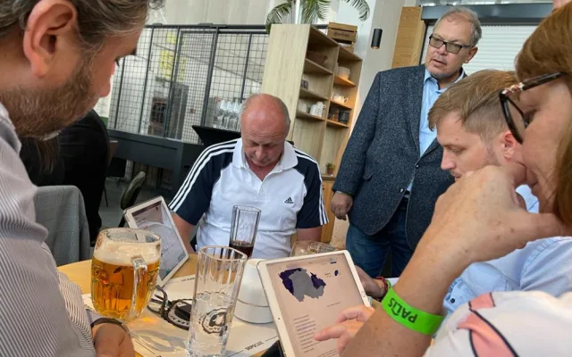 Plzeňský volební štáb koalice SPOLU