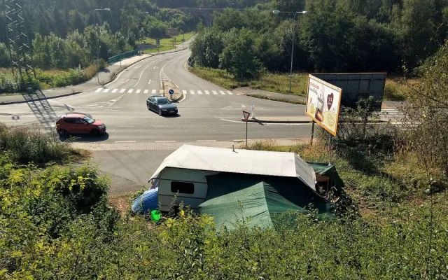 Takto původně vypadalo celé tábořiště