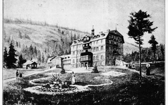 Ve své době patřil hotel mezi nejluxusnější v celé Evropě