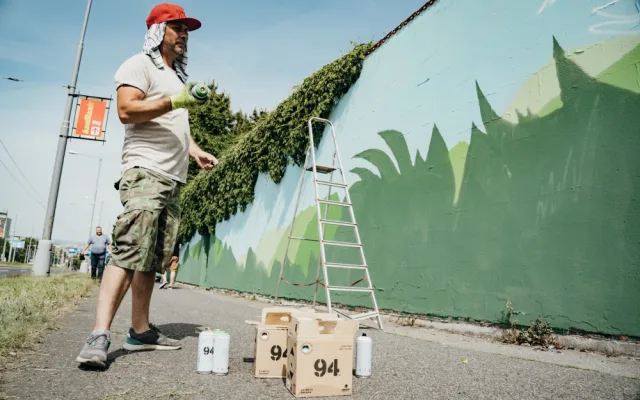 Pro festival Wallz hledají jeho organizátoři v Plzni vhodné plochy, ty se pak promění v umělecká díla
