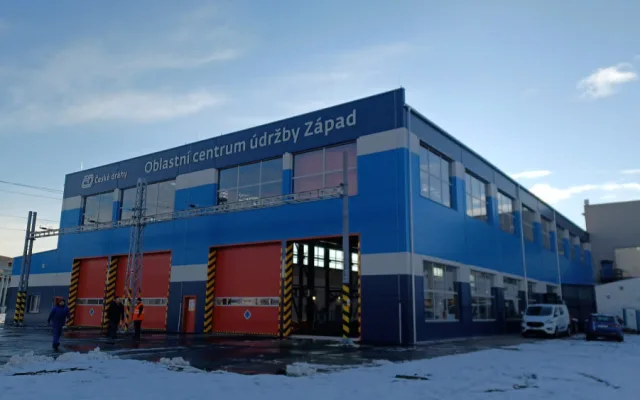 České dráhy dokončují v Plzni stavbu nového depa železničních vozidel za 200 milionů