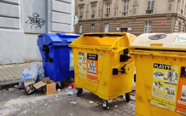 Tento nepořádek jsme naznamenali 23. prosince