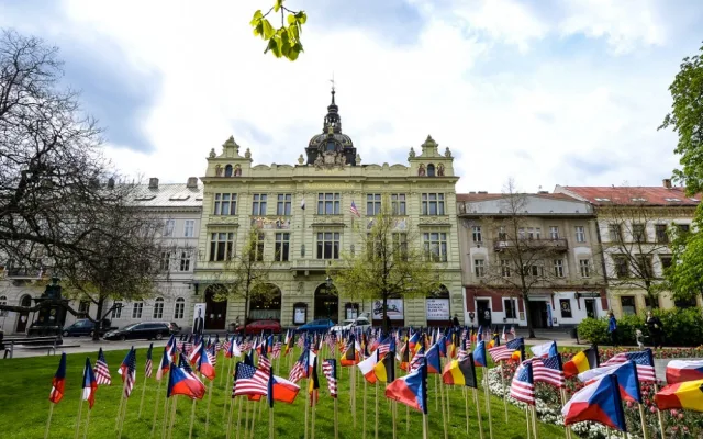 Měšťanská beseda během Slavností svobody, foto: Magistrát města Plzně