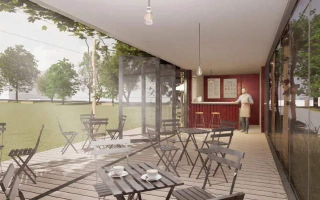 Zásadní proměna čeká také louku za základní školou na Vinicích. Do toho projektu promluvili zdejší obyvatelé, kteří si přáli  hodně zeleně. Vznikne zde také jednoduchý vodní prvek či kavárna.
