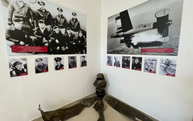 Posádka sestřeleného amerického bombardéru
