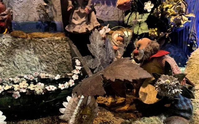 Dioráma Svatba u Broučků, foto: Muzeum loutek