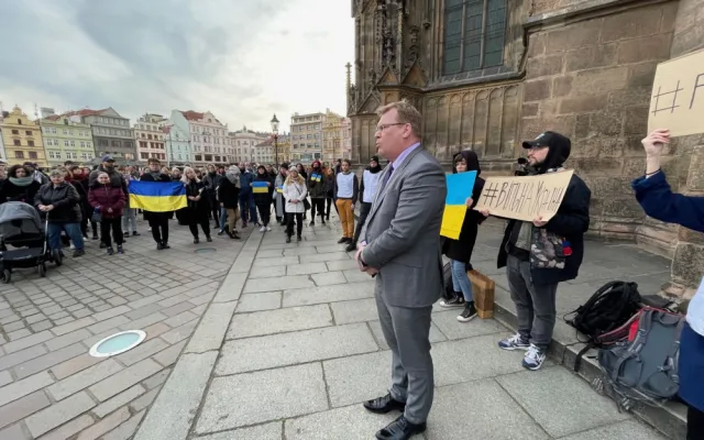 Náměstek primátora Plzně David Šlouf