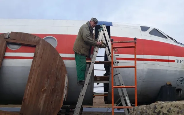 Letos se věnoval práci na letounu TU-134.