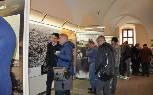 Výstava Operace Anthropoid připomíná nejen Gabčíka s Kubišem, ale i statečné Plzeňany, kteří jim pomáhali