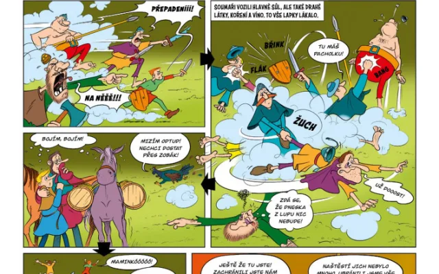 Slavné šumavské postavy i příběhy ožívají v originálním komiksu