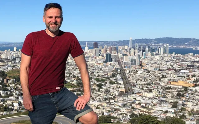 Do San Francisca, kde Pavel Bosák 20 let bydlel, se stále vrací. "Je to bezedný zdroj inspirace", říká