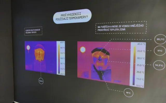 Nová výstava v Techmanii ukáže využití termokamer v praxi, pracují s nimi hasiči i hygienici