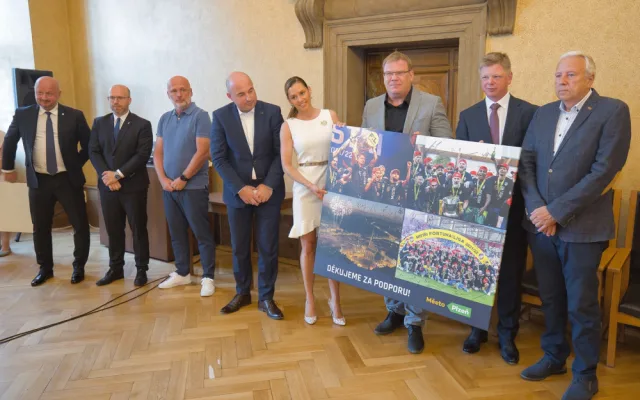 Viktoriánům poděkovalo za mistrovský titul vedení města Plzně