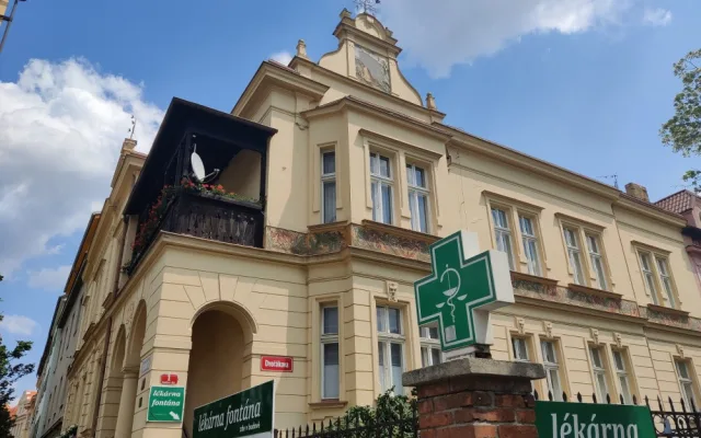 Také o výzdobu vily Rudolfa Štecha na Klatovské třídě se postaral Mikoláš Aleš