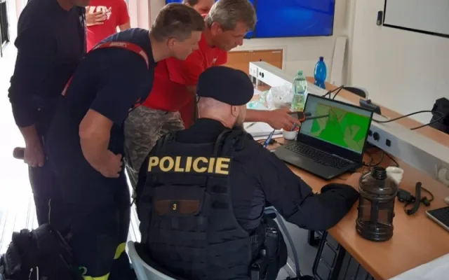 Pátrací akce po ztracené ukrajinské ženě