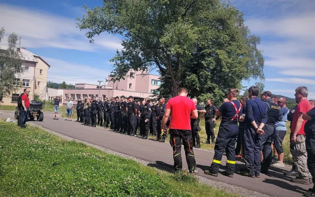 Pátrací akce po ztracené ukrajinské ženě