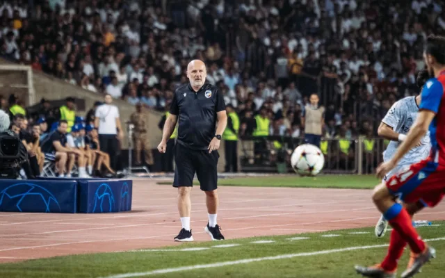 Brankář Jindřich Staněk čaroval v utkání Plzně proti Karabachu, svými výkony viktoriány výrazně podržel