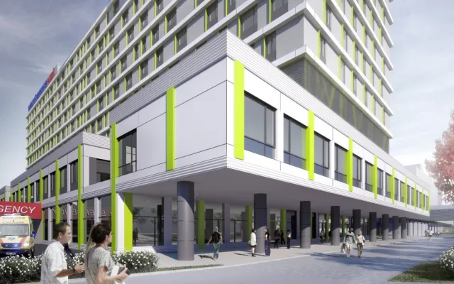 Vizualizace nového pavilonu, zdroj: K4