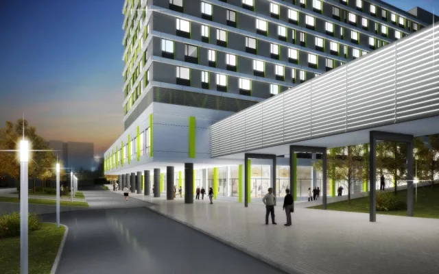 Vizualizace nového pavilonu, zdroj: K4