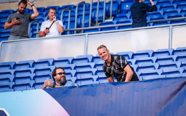Zápas si nenechá ujít ani David Limberský: foto: FCVP/Ondřej Pastor