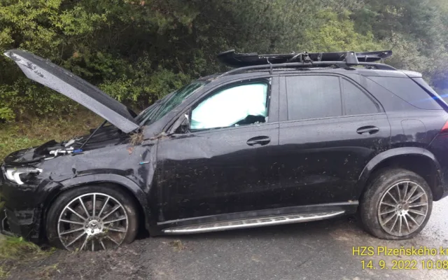 Další vážná nehoda se stala na dálnici D5