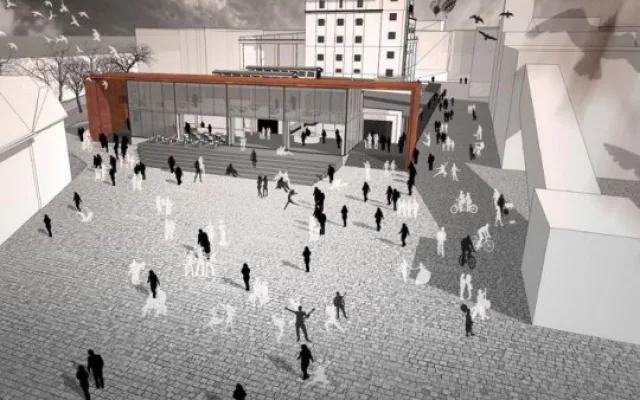 Vizualizace původního projektu kulturní fabriky
