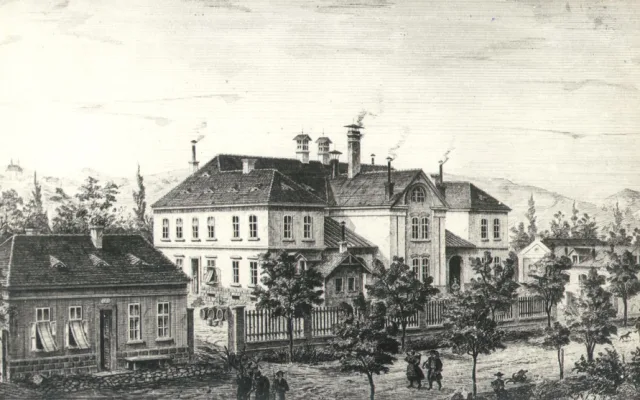 pivovar v roce 1842