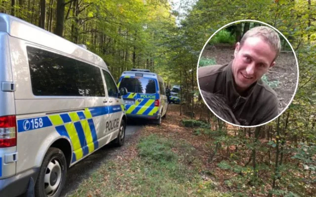 Martin Semecký našel v lese při největší pátrací akci ztracenou německou holčičku