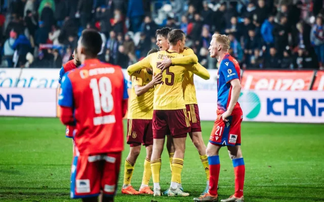 Sparta ve šlágru porazila Plzeň a ukončila její sérii 35 vítězných zápasů v nejvyšší domácí soutěži
