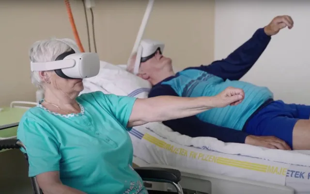 Virtuální realita pomáhá pacientům s rehabilitací, plzeňská firma se svým nápadem uspěla ve světové soutěži