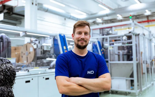 Jsme o krok napřed! Máme know-how, vývoj i výrobu, říká technickým ředitel MD Elektronik Petr Gallivoda