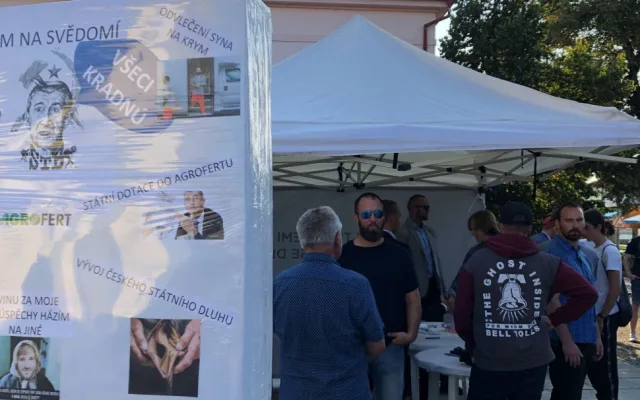 Josef Šlesinger protestoval na 37 akcích proti Andreji Babišovi