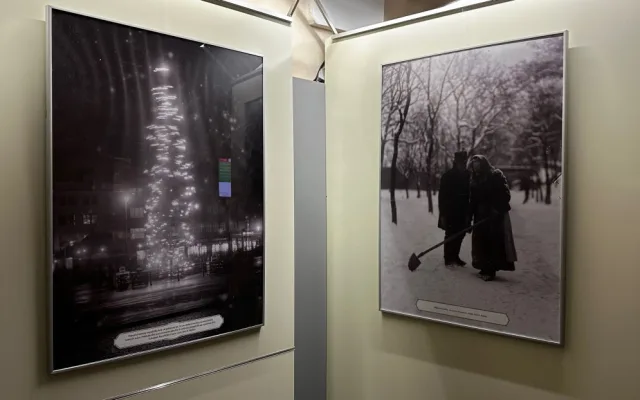 Zasněženou Plzeň před 130 lety představují unikátní fotografie pořízené ze starých skleněných negativů