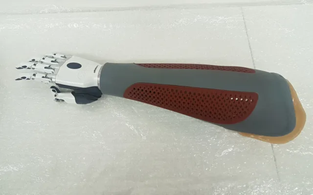 Plzeňští vědci německými kolegy vymysleli, jak vyrobit protézu ruky pomocí 3D tisku. Má to řadu výhod