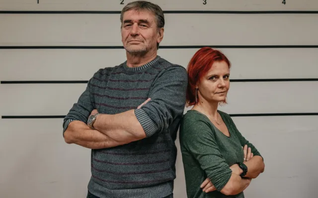 Kapitánka Michaela Nosková a její kolega kapitán František Müller představí veřejnosti závažné kauzy