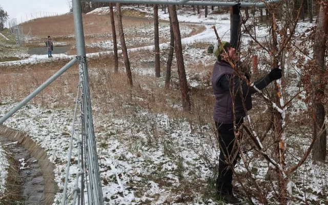 Mladý muž neváhal a ochotně se zapojil do záchranné akce u plotu
