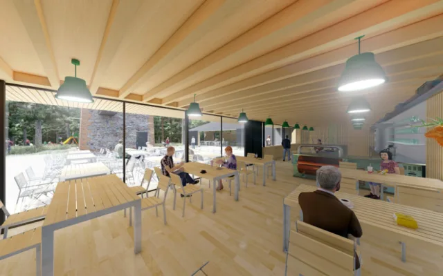 Vizualizace plánované proměny rozhledny, zdroj: projektstudio8.