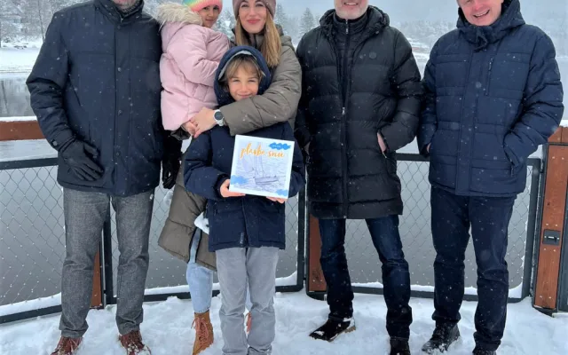 Loňský křest knihy Davida Křížka se odehrál bez jeho přítomnosti