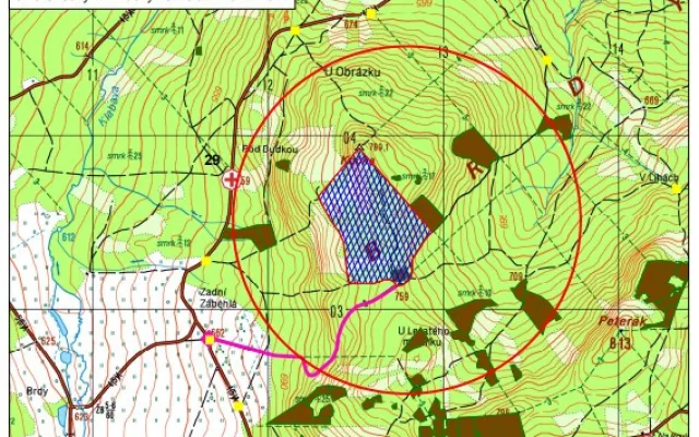 Mapa pyroočisty