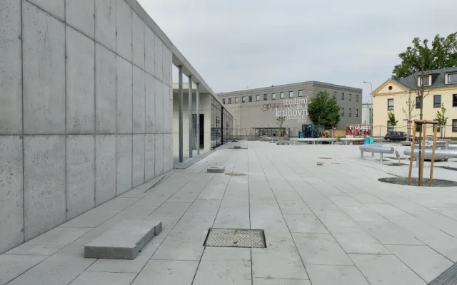 Obvod hledá nájemce pro dokončovanou bránu do Borského parku, bude tam kavárna a veřejné wc