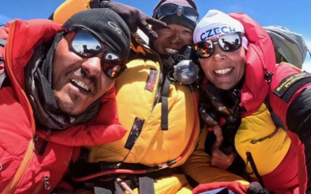 Eva Perglerová je teprve třetí Češkou na vrcholu Mount Everestu