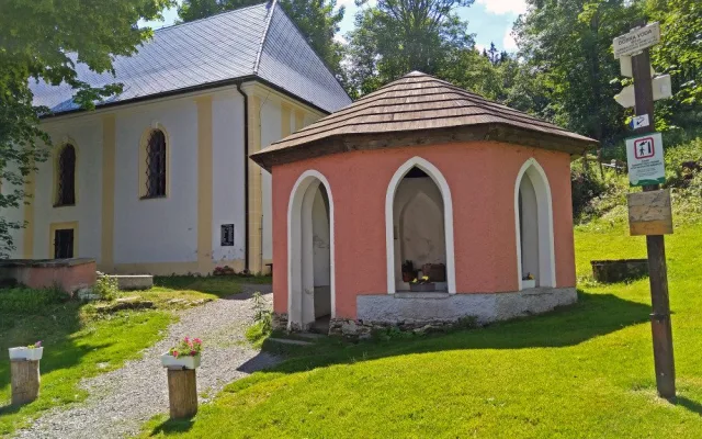 Kaple s pramenem sv. Vintíře na Dobré Vodě