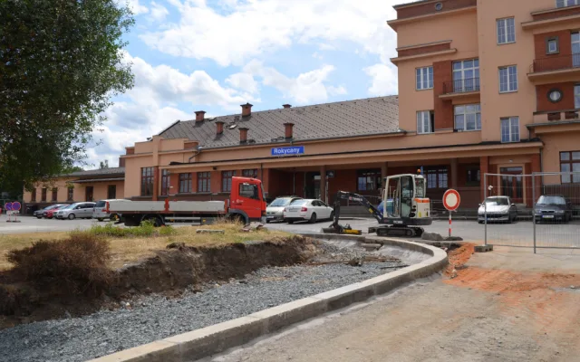 Z důvodu rekonstrukce se dočasně zcela uzavře náměstí 5. května v Rokycanech