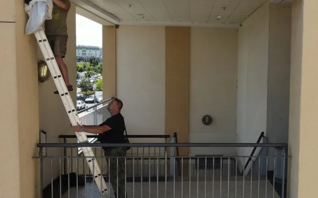 Umělá hnízda jsou již několik let také na objektu OC Olympia v Plzni