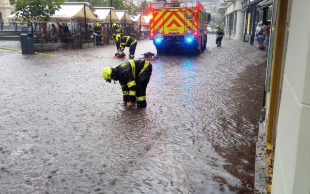 Karlovy Vary, foto: HZS KVK