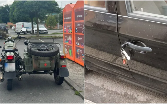 Lidé zapomínají klíčky v zapalování i ve dveřích svých motorových vozidel