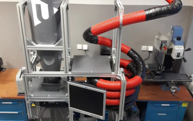 Laboratorní prototyp separátoru výzkumného centra RICE FEL